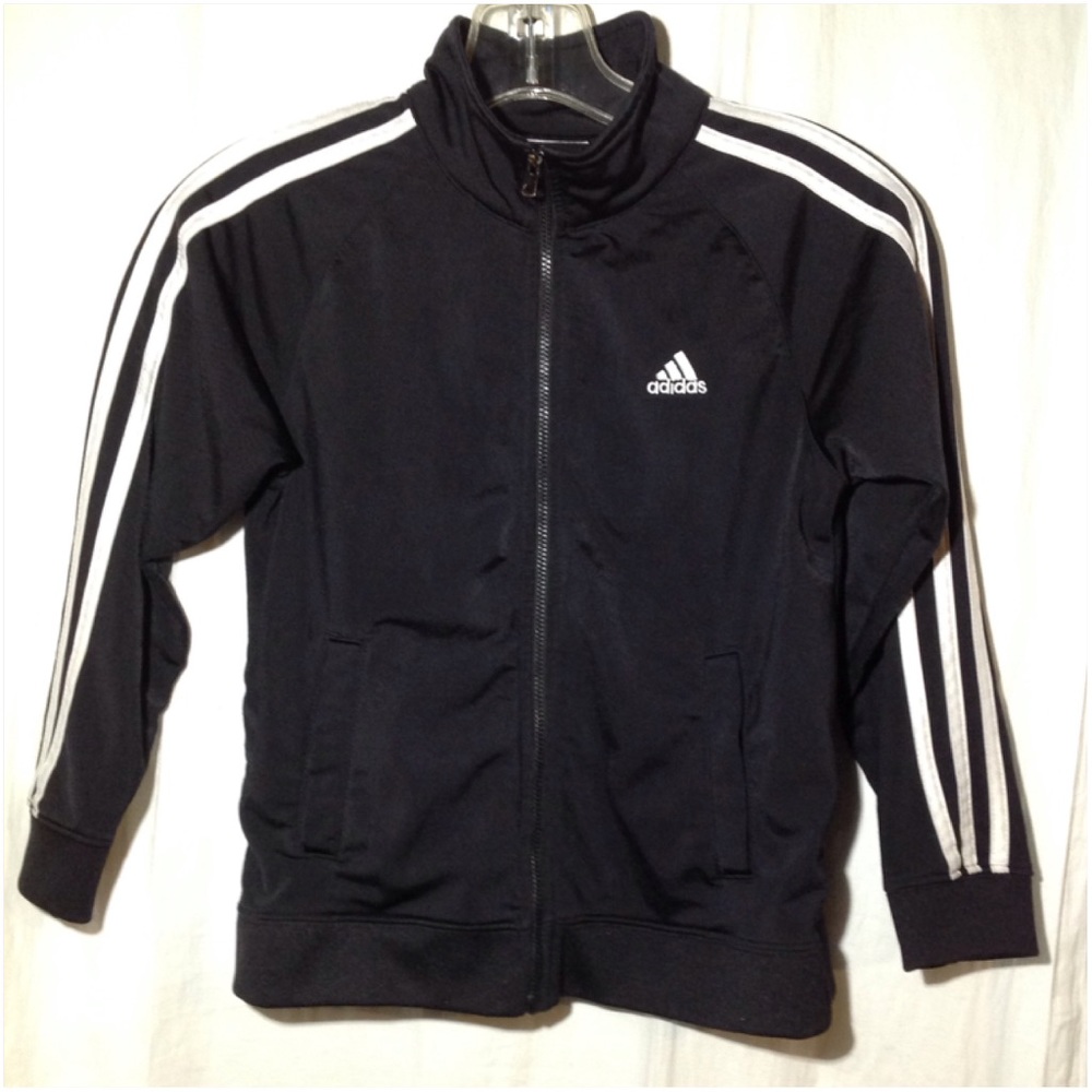 Boy's Size 7 Adidas Athletic Track Jacket